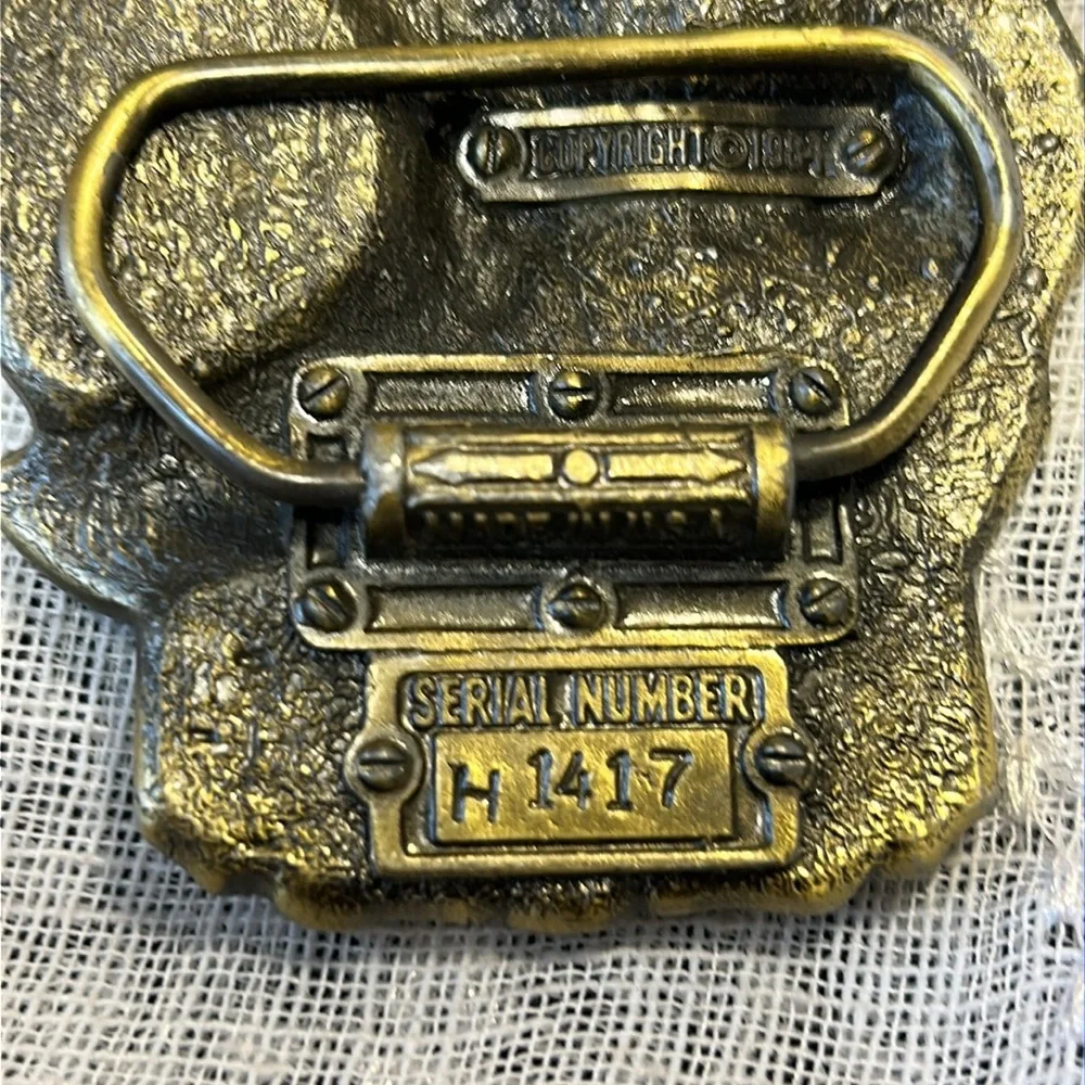 Harley-Davidson Live and Ride collectable belt buckle made in USA